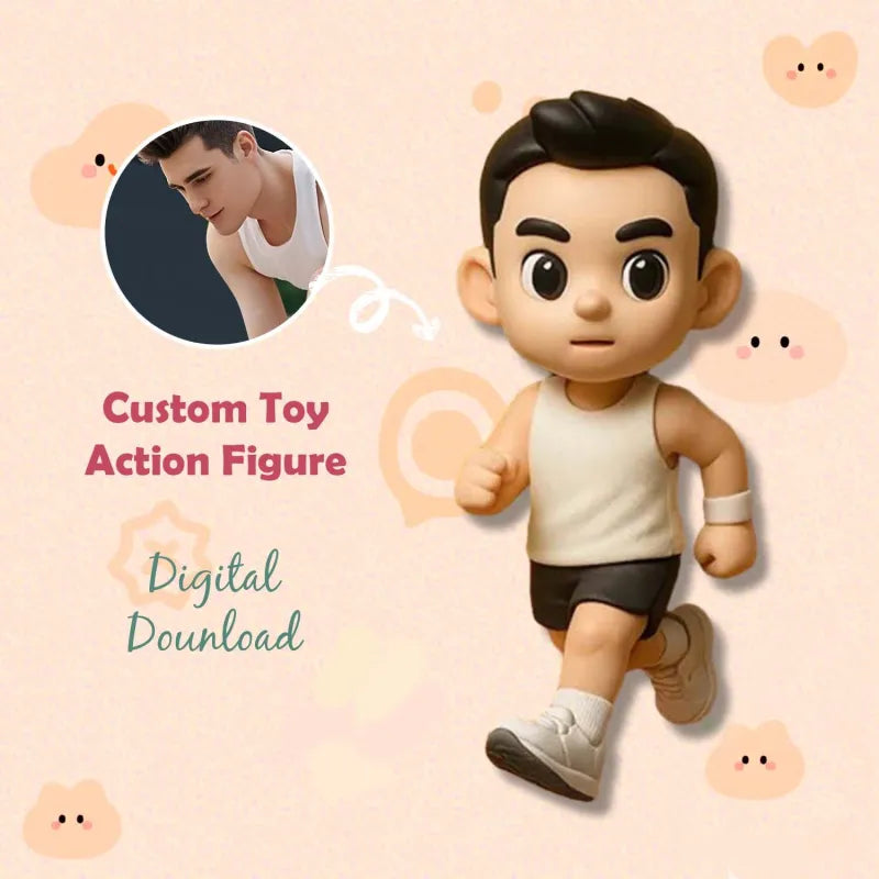 3D Mini Figür – Fotoğrafınızdan Tasarlanan Kişiye Özel Sürpriz Figür