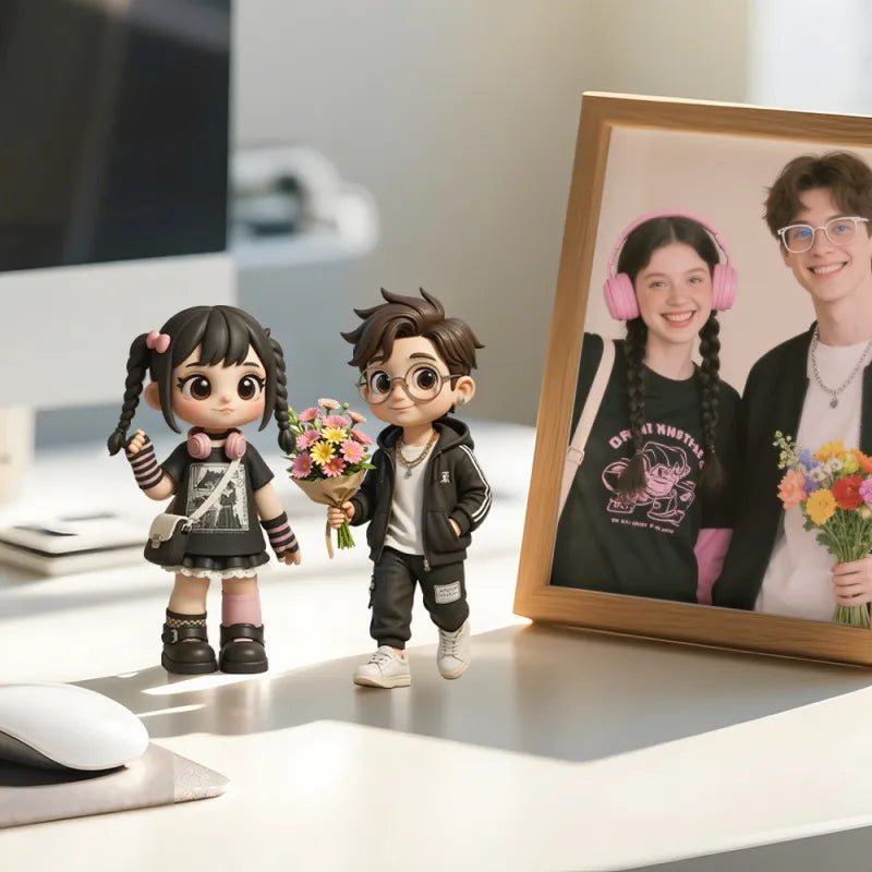 3D Mini Figür – Fotoğrafınızdan Tasarlanan Kişiye Özel Sürpriz Figür