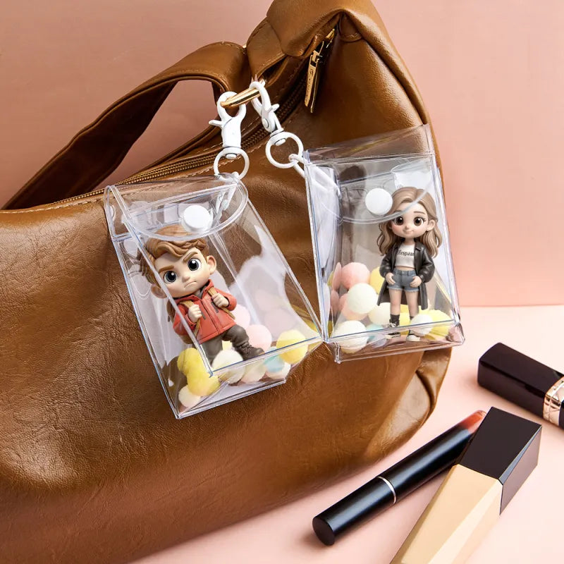 3D Mini Figür – Fotoğrafınızdan Kişiye Özel 2 Kişilik Tasarlanan Eşsiz Hediye