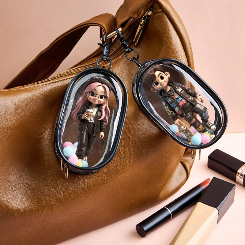 3D Mini Figür – Fotoğrafınızdan Kişiye Özel 2 Kişilik Tasarlanan Eşsiz Hediye