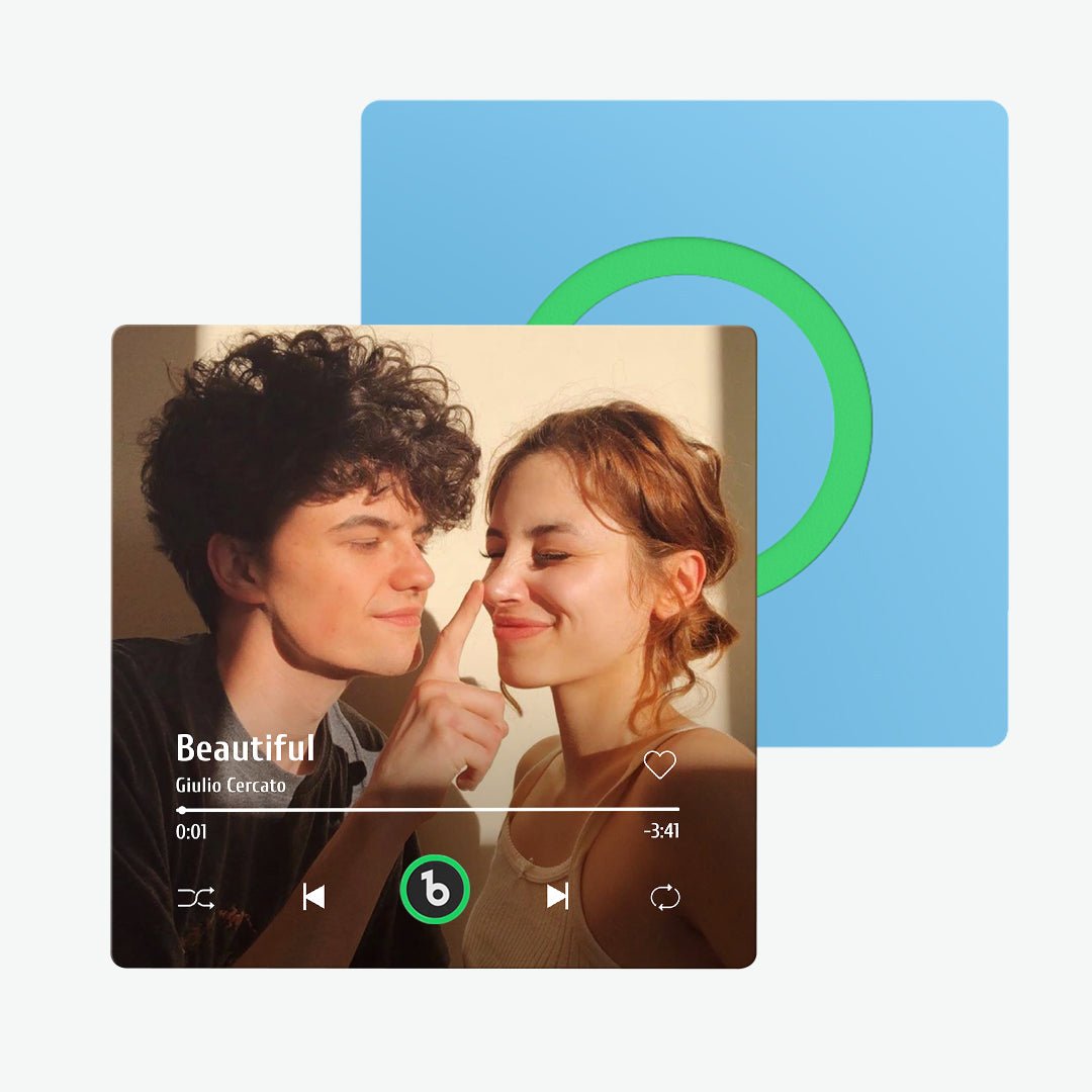 Kişiye Özel Müzikli Magnet | FridgeBeats - Türkiye'den Hızlı Teslim