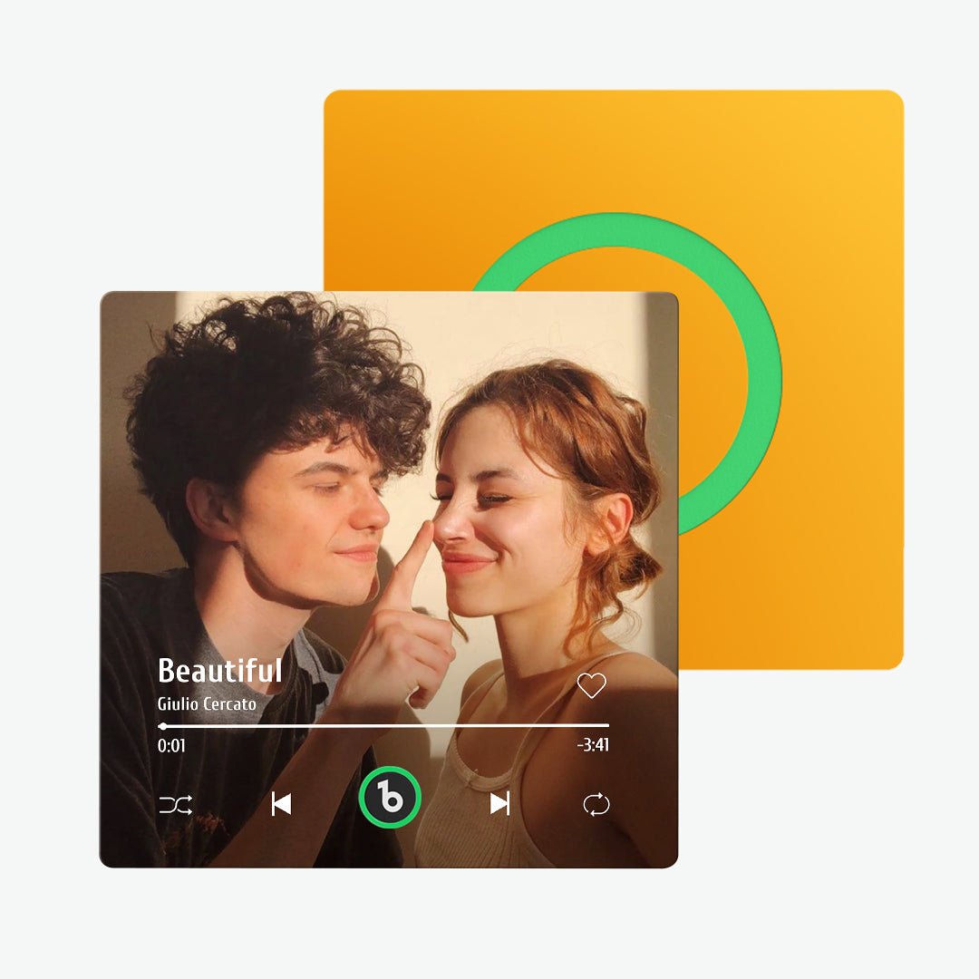 Kişiye Özel Müzikli Magnet | FridgeBeats - Türkiye'den Hızlı Teslim