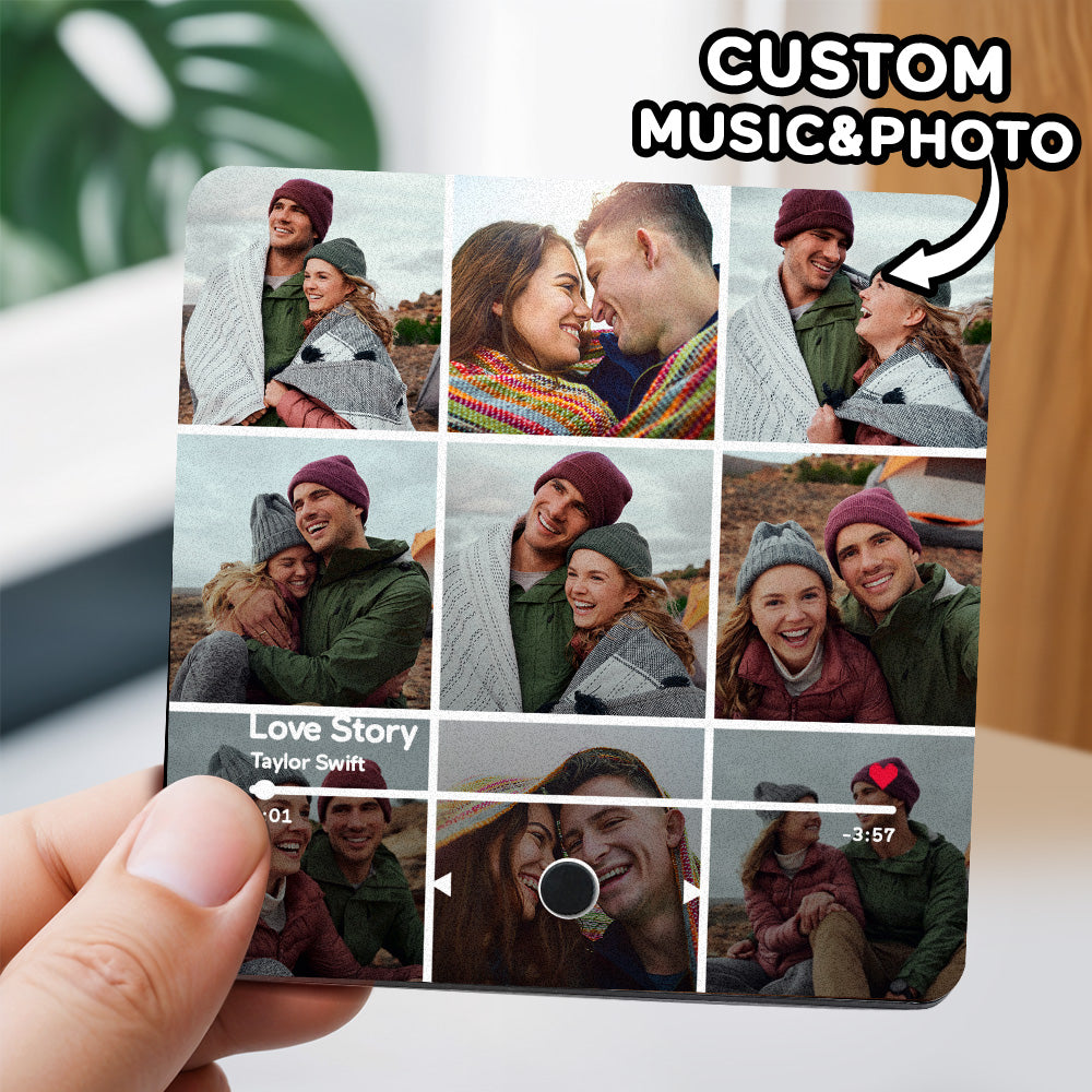 Magnetify -My4- Personalized picture music box magnet