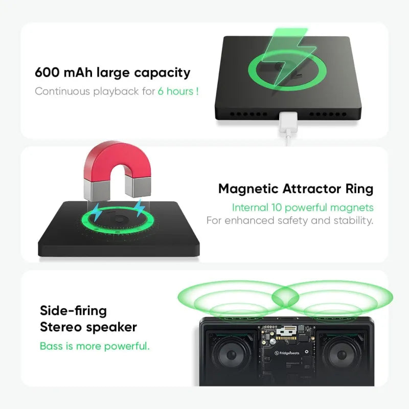 FridgeBeats - Personalized Musical Magnet - Love Special Design 