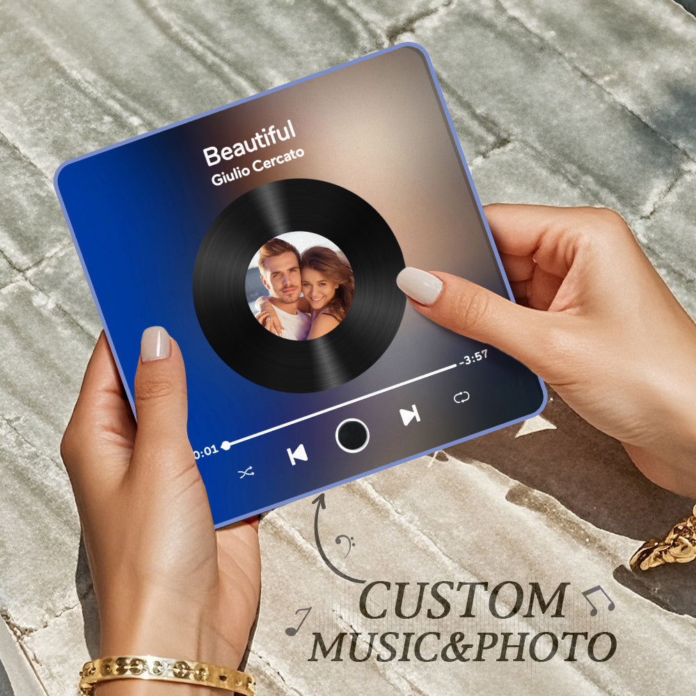 Magnetify -My2- Personalized picture music box magnet