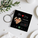 Kişiye Özel Fotoğraflı Müzikli Anahtarlık | USB’den Değiştirilebilir Şarkı | Mini Müzik Kutusu Hediyesi