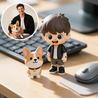 3D Mini Figür – Fotoğrafınızdan Tasarlanan Kişiye Özel Sürpriz Figür
