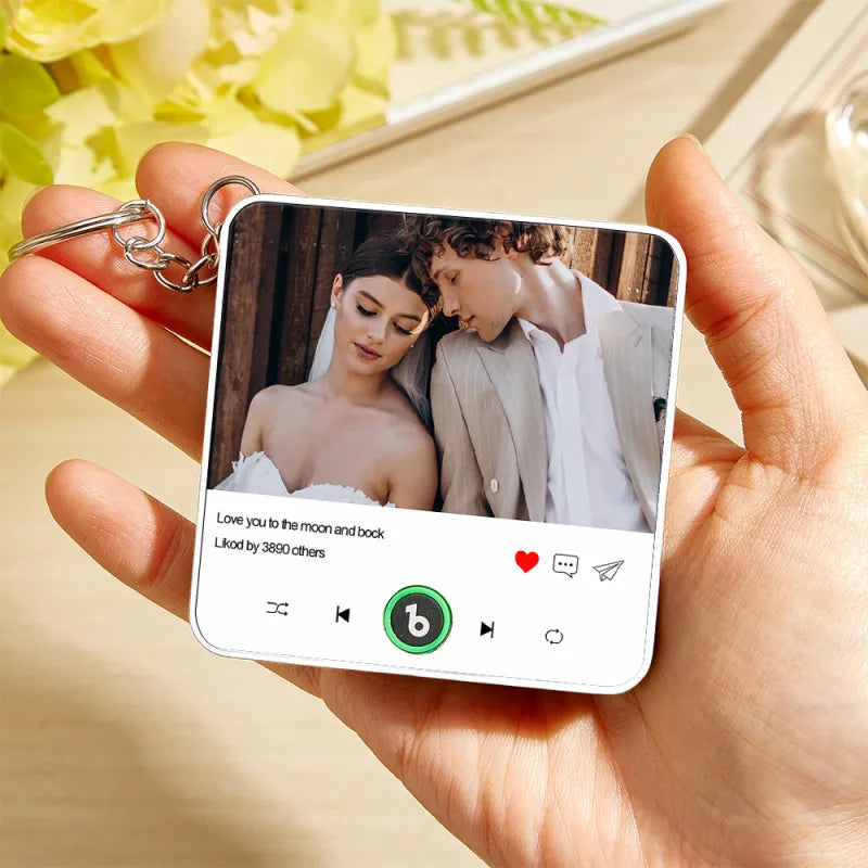 FridgeBeats Instagram Post Themed | Mini Music Box with USB Song Changing Capability