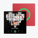 FridgeBeats Kalpli Çoklu Resim Tasarımı - Kişiye Özel Müzikli Magnet