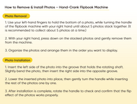 Kişiye Özel 16 Fotoğraflı Müzikli Flipbook – Özel Notlu Albüm Çerçevesi