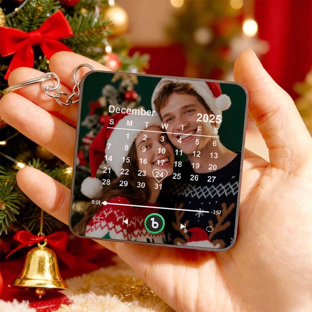 FridgeBeats Takvim Temalı | USB ile Şarkı Değiştirilebilir Mini Müzik Kutusu