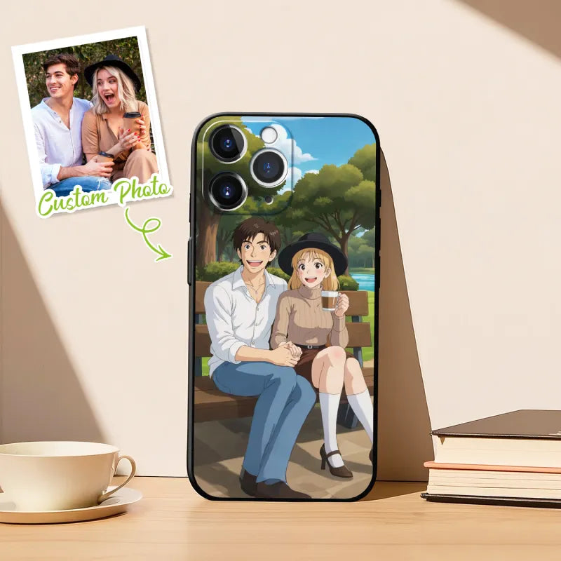 Kişiye Özel Anime Tasarımlı iPhone Kılıfı – Fotoğrafını Animeye Dönüştür!